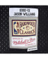 Фото #2 товара Men's Jason Williams Purple, Black Sacramento Kings Hardwood Classics 2000-01 Split Swingman Jersey