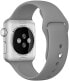 Фото #3 товара Silicone strap for Apple Watch - Gray 38/40/41 mm - S / M