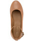 Фото #4 товара Women's Luellaa Buckle Ankle Strap Ballet Flats, Created for Macy's