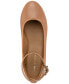 Women's Luellaa Buckle Ankle Strap Ballet Flats, Created for Macy's