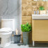 Фото #7 товара Набор для ванной комнаты Relaxdays Модернизация из нержавеющей стали полированной 4 предмета
