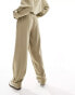 Фото #3 товара ASOS DESIGN straight leg jogger in washed khaki