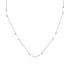 Фото #1 товара Moonstone Cord Necklace HE34K3RG-LP