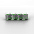 Фото #4 товара Lindy USB Port Blocker - Pack of 4 Colour Code: Green, Port blocker + key, USB Type-A, Green, Acrylonitrile butadiene styrene (ABS), 5 pc(s), Polybag