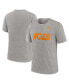 Фото #1 товара Men's Heather Gray Tennessee Volunteers Blitz Evergreen Legacy Primary Tri-Blend T-Shirt