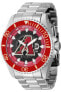 Invicta Men's 43454 MLB Arizona Diamondbacks Quartz Ivory Red White Black Dia...