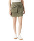 ფოტო #1 პროდუქტის Women's Celia Cotton Cargo-Pocket Mini Skirt