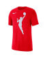 Фото #1 товара Men's and Women's Red WNBA Logowoman T-shirt