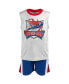 Фото #6 товара Boys Spider-Man T-Shirt Tank Top and Shorts 3 Piece Outfit Set Toddler to Big Kid