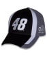 Фото #1 товара Men's Black, Gray Alex Bowman Restart Adjustable Hat