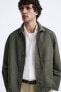 Фото #14 товара Куртка-рубашка ZARA с текстурой и карманами