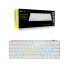 Фото #1 товара Corsair K70 PRO MINI - 60% - USB + RF Wireless + Bluetooth - Mechanical - QWERTZ - RGB LED - White