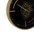 Фото #4 товара Настенное часы Чёрный Позолоченный Железо 46 x 7 x 46 cm