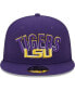 ფოტო #3 პროდუქტის Men's Purple LSU Tigers Grade Trucker 9FIFTY Snapback Hat