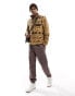 Polo Ralph Lauren fair isle print polar fleece half zip sweatshirt in beige marl