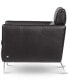 Фото #3 товара Darrium 27" Leather Club Chair, Created for Macy's