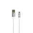 Фото #2 товара OUR PURE PLANET USB-A to Lightning cable, 1.2m/4ft, 1.2 m, Lightning, USB A, Male, Male, Silver