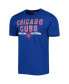 Фото #3 товара Men's Royal Chicago Cubs Batting Practice T-shirt