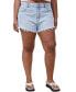 ფოტო #1 პროდუქტის Women’s Cheeky Denim Short