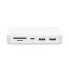 Belkin INC011btWH - USB 3.2 Gen 1 (3.1 Gen 1) Type-C - White - MicroSD (TransFlash) - SD - RJ-45 - USB 3.2 Gen 1 (3.1 Gen 1) Type-A - USB 3.2 Gen 1 (3.1 Gen 1) Type-C - USB - 1 pc(s)