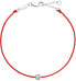 Красный браслет каббала с цирконом 13005.3