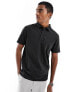 ASOS DESIGN short sleeve polo in check