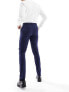 Фото #3 товара ASOS DESIGN wedding skinny suit trouser in navy microtexture