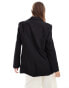 ASOS DESIGN single breasted blazer in black