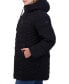 Фото #3 товара Plus Size Faux-Fur-Trim Hooded Packable Puffer Coat