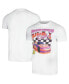 Men's and Women's White Talladega Nights Ricky Racer Graphic T-Shirt