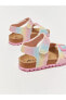 LCW STEPS Renk Bloklu Kız Bebek Sandalet