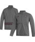 Men's Gray Texas A&M Aggies AEROREADY Half-Zip Jacket