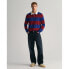 GANT Bar Merino Rugger long sleeve polo