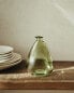 Фото #1 товара Green glass vase