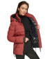 Фото #5 товара Women's Rope Belted Hooded Puffer Coat, Created for Macy's