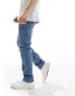 Фото #1 товара Levi's 502 tapered fit performance cool denim jeans in mid blue