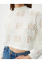 Фото #32 товара Crop Sweatshirt Ajurlu Uzun Kollu