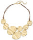 Фото #1 товара Style & Co silver-Tone Frontal Necklace, 19-1/4" + 3" extender, Created for Macy's