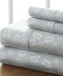 Фото #1 товара The Timeless Classics by Home Collection Premium Ultra Soft Pattern 4 Piece Bed Sheet Set - Full