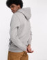 Dickies oakport small logo hoodie in grey