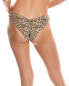 Фото #2 товара Pq Swim Basic Ruched Teeny Bikini Bottom Women's Brown L