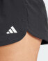 adidas Performance Maternity pacer stretch shorts in black