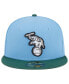 Фото #3 товара Men's Sky Blue, Cilantro Oakland Athletics 1988 World Series 59FIFTY Fitted Hat