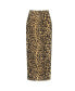 Фото #5 товара Women's Leopard Print Pencil Skirt