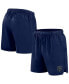 ფოტო #1 პროდუქტის Men's Navy Chicago Bears Front Office Woven Shorts