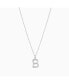 Фото #1 товара Textured Initial Letter Necklace