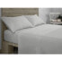 Fitted bottom sheet Alexandra House Living QUTUN Pearl Gray 105 x 200 cm