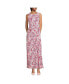 ფოტო #2 პროდუქტის Women's Sleeveless Tie Waist Maxi Dress