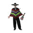 Фото #1 товара Маскарадные костюмы для взрослых Чёрный Маскарадные костюмы для взрослых Мексика (1 Предметы)