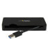 Фото #4 товара StarTech.com Travel Docking Station for Laptops - HDMI or VGA - USB 3.0 - Wired - USB 3.2 Gen 1 (3.1 Gen 1) Type-A - 10,100,1000 Mbit/s - 10BASE-T - 100BASE-TX - 1000BASE-T - IEEE 802.3 - IEEE 802.3ab - IEEE 802.3u - Black